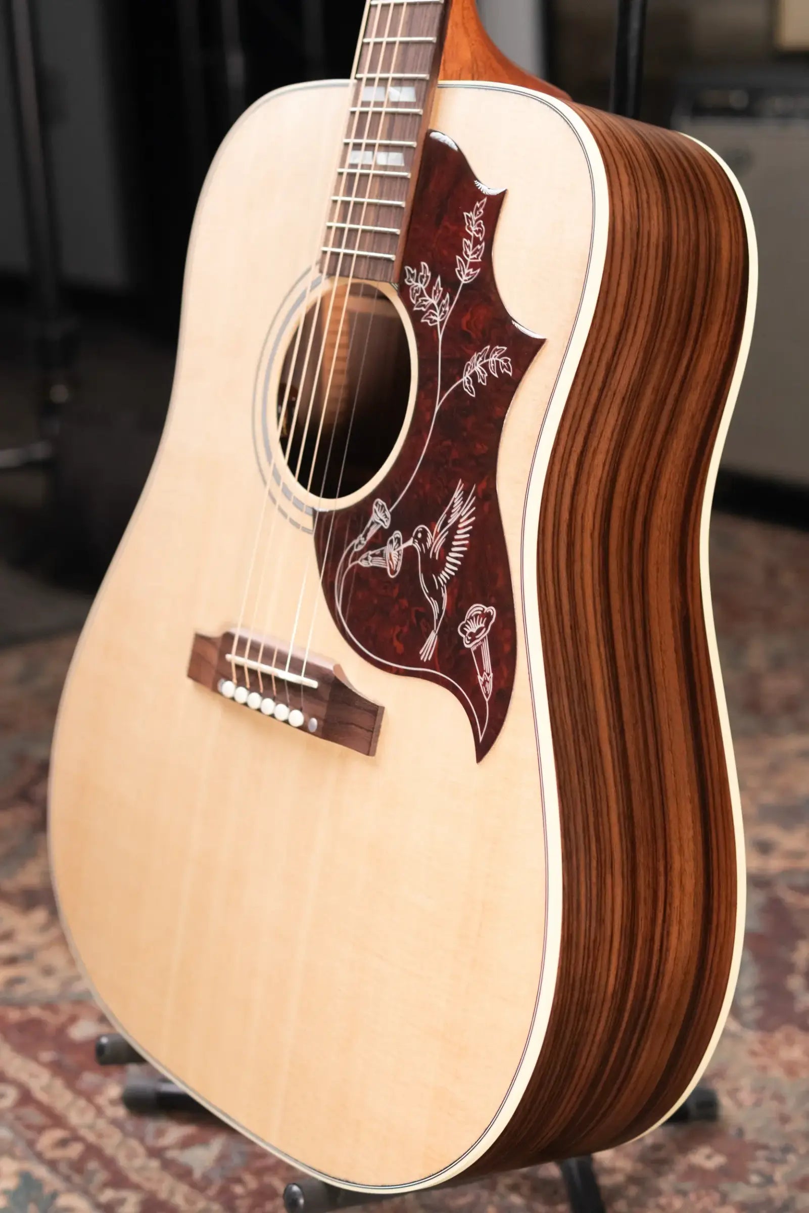 Gibson Hummingbird Studio Rosewood Acoustic/Electric Guitar - Natural with Hardshell Case - Used