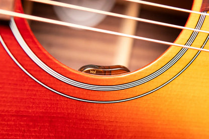Gibson Hummingbird Studio Rosewood Acoustic/Electric Guitar - Rosewood Burst with Hardshell Case