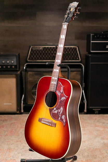 Gibson Hummingbird Studio Rosewood Acoustic/Electric Guitar - Rosewood Burst with Hardshell Case