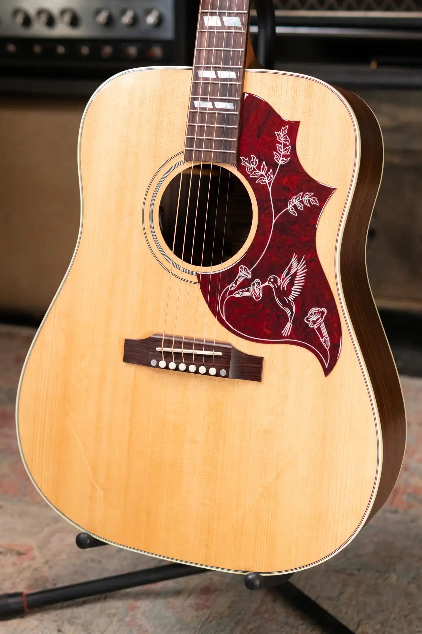 Gibson Hummingbird Studio Rosewood Acoustic/Electric Guitar with Hardshell Case - Demo