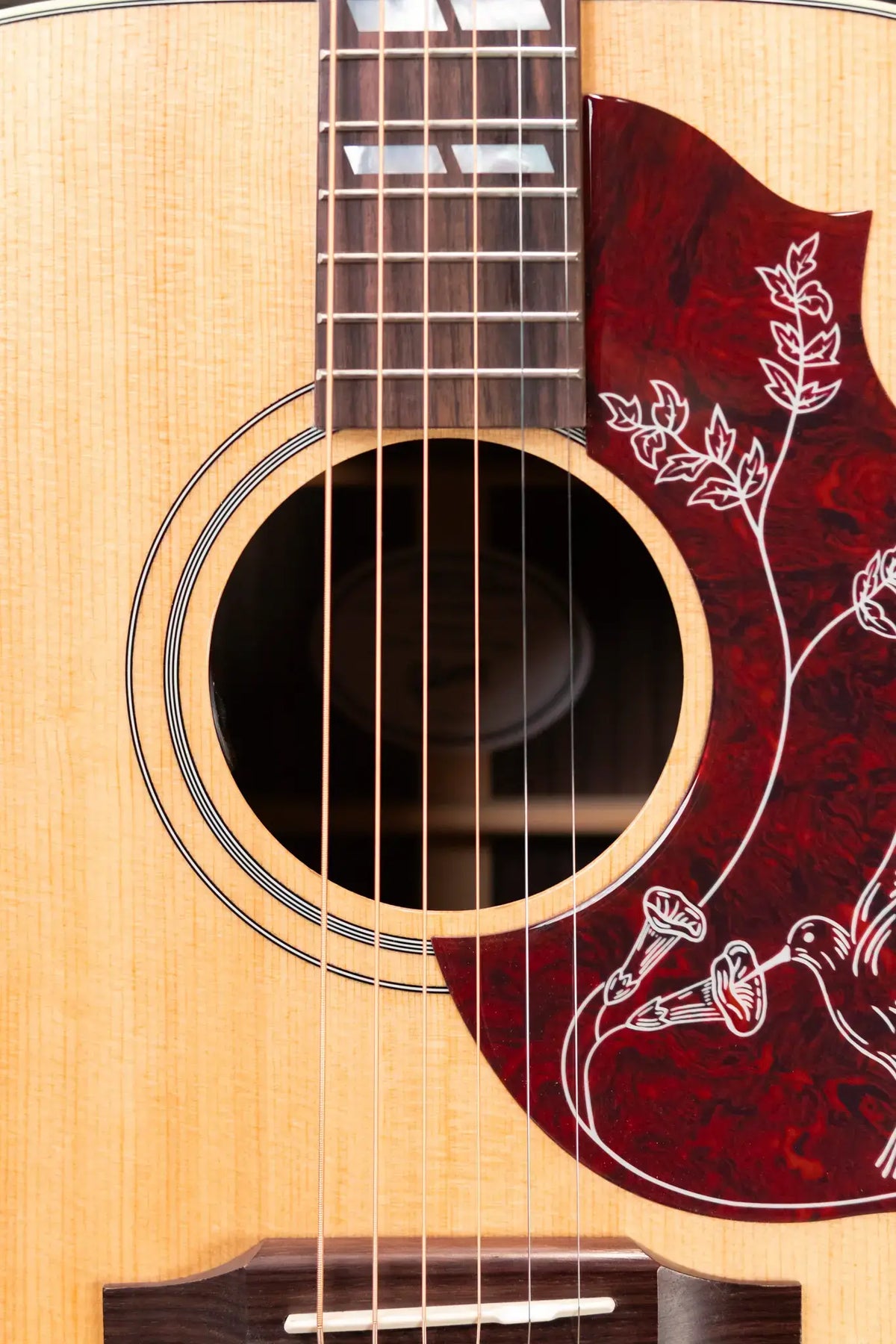 Gibson Hummingbird Studio Rosewood Acoustic/Electric Guitar with Hardshell Case - Demo