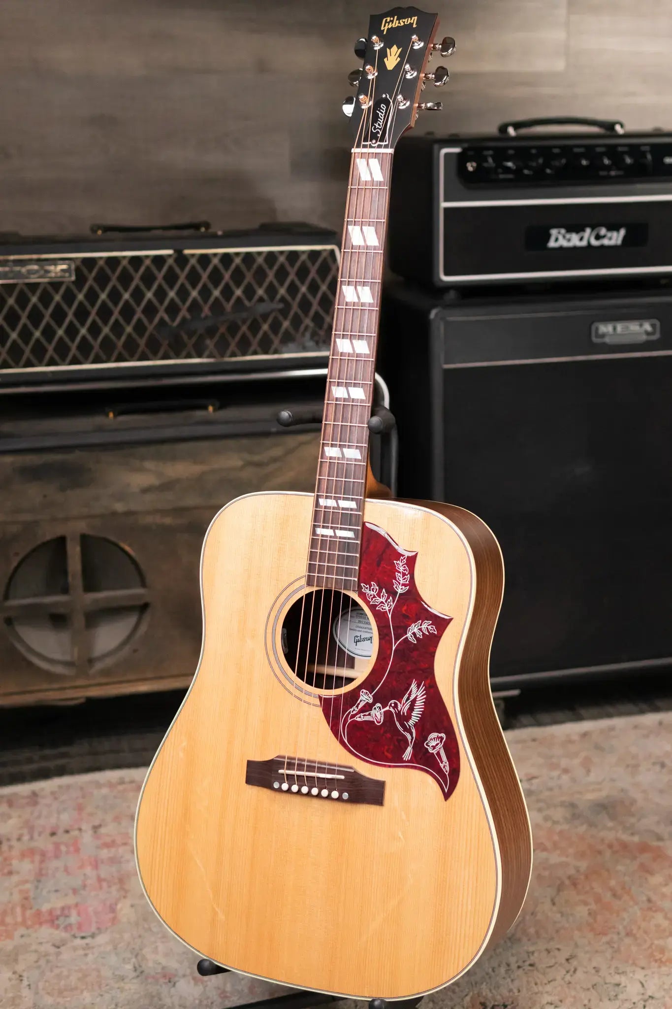 Gibson Hummingbird Studio Rosewood Acoustic/Electric Guitar with Hardshell Case - Demo