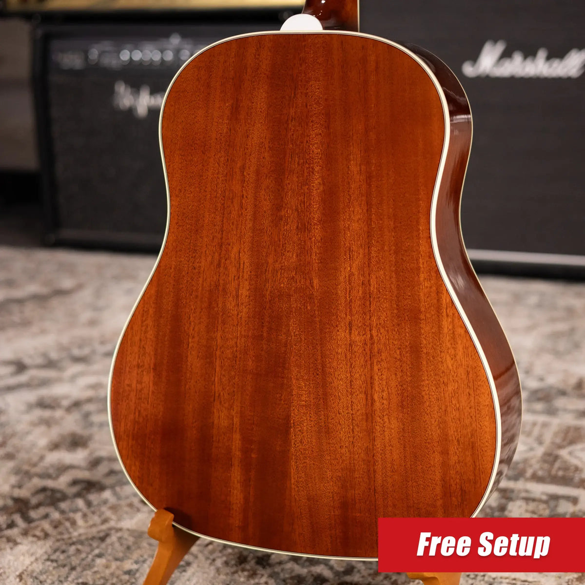 Gibson J-45 Anniversary Limited Edition Acoustic/Electric Guitar - Cremona Burst with Hardshell Case