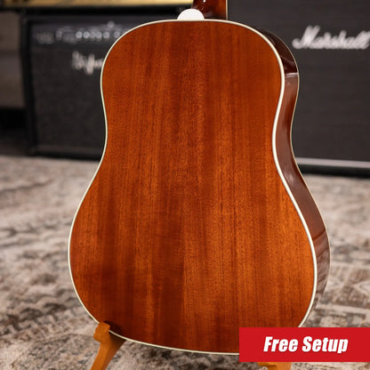 Gibson J-45 Anniversary Limited Edition Acoustic/Electric Guitar - Cremona Burst with Hardshell Case