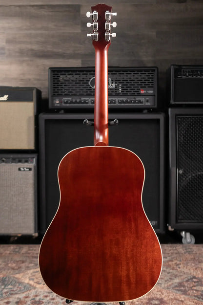 Gibson J-45 Faded 50's Acoustic/Electric Guitar - Vintage Sunburst with Hardshell Case