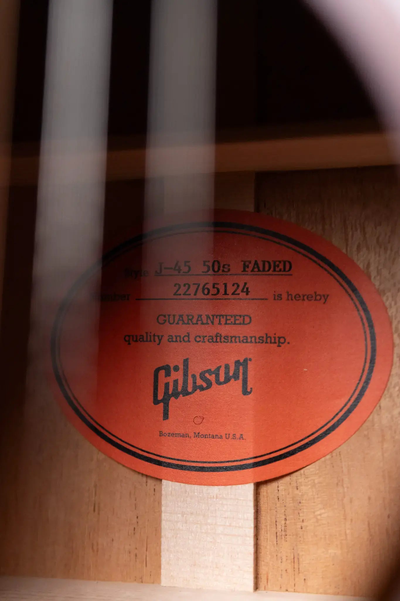 Gibson J-45 Faded 50's Acoustic/Electric Guitar - Vintage Sunburst with Hardshell Case