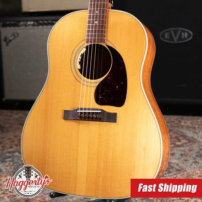 Gibson J-45 Koa Acoustic/Electric Guitar with Hardshell Case - Used