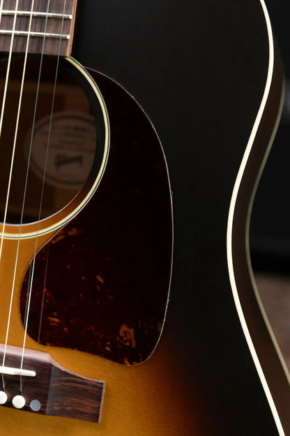 Gibson J-45 Special Acoustic/Electric Guitar - Satin Vintage Sunburst with Gig Bag