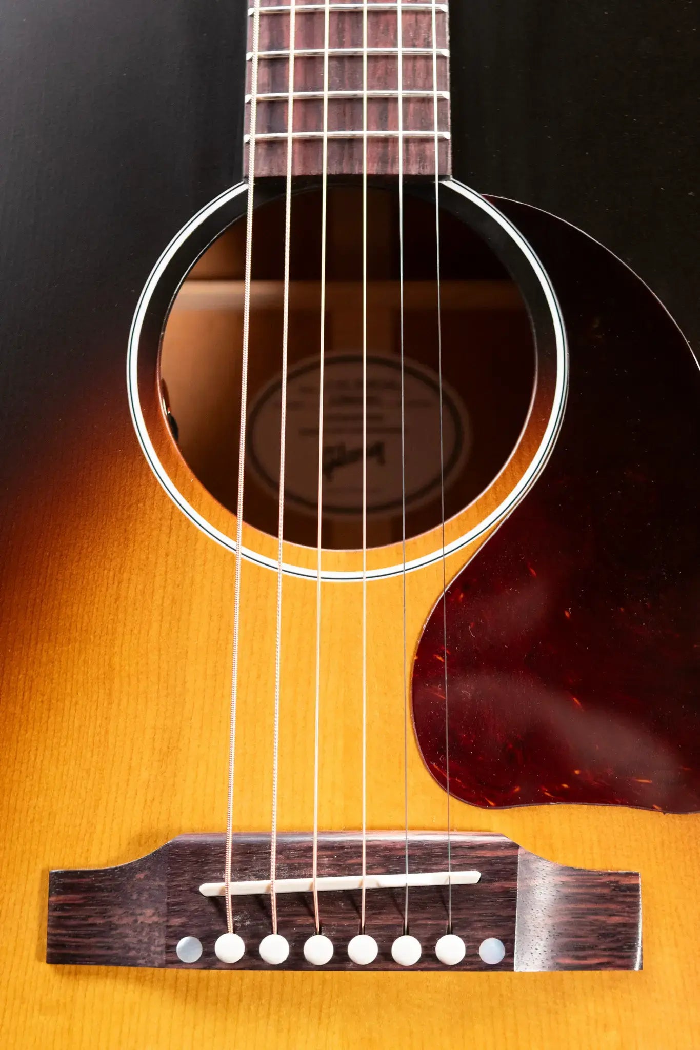 Gibson J-45 Special Acoustic/Electric Guitar - Satin Vintage Sunburst with Structured Gig Bag