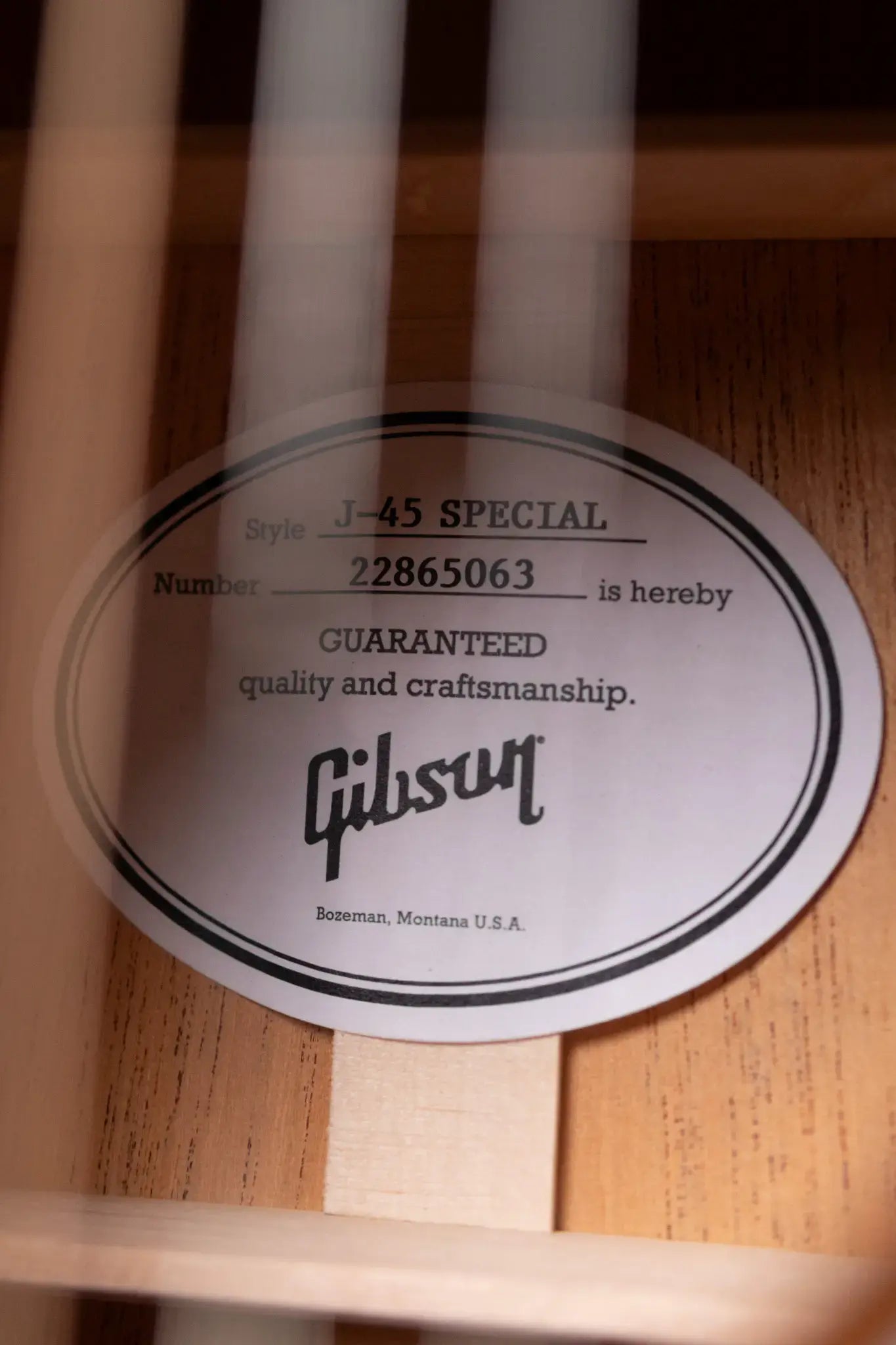 Gibson J-45 Special Acoustic/Electric Guitar - Satin Vintage Sunburst with Structured Gig Bag