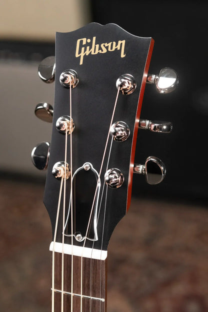Gibson J-45 Special Acoustic/Electric Guitar - Satin Wine Red with Gig Bag - Demo