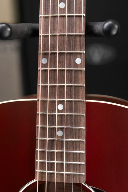 Gibson J-45 Special Acoustic/Electric Guitar - Satin Wine Red with Gig Bag - Demo