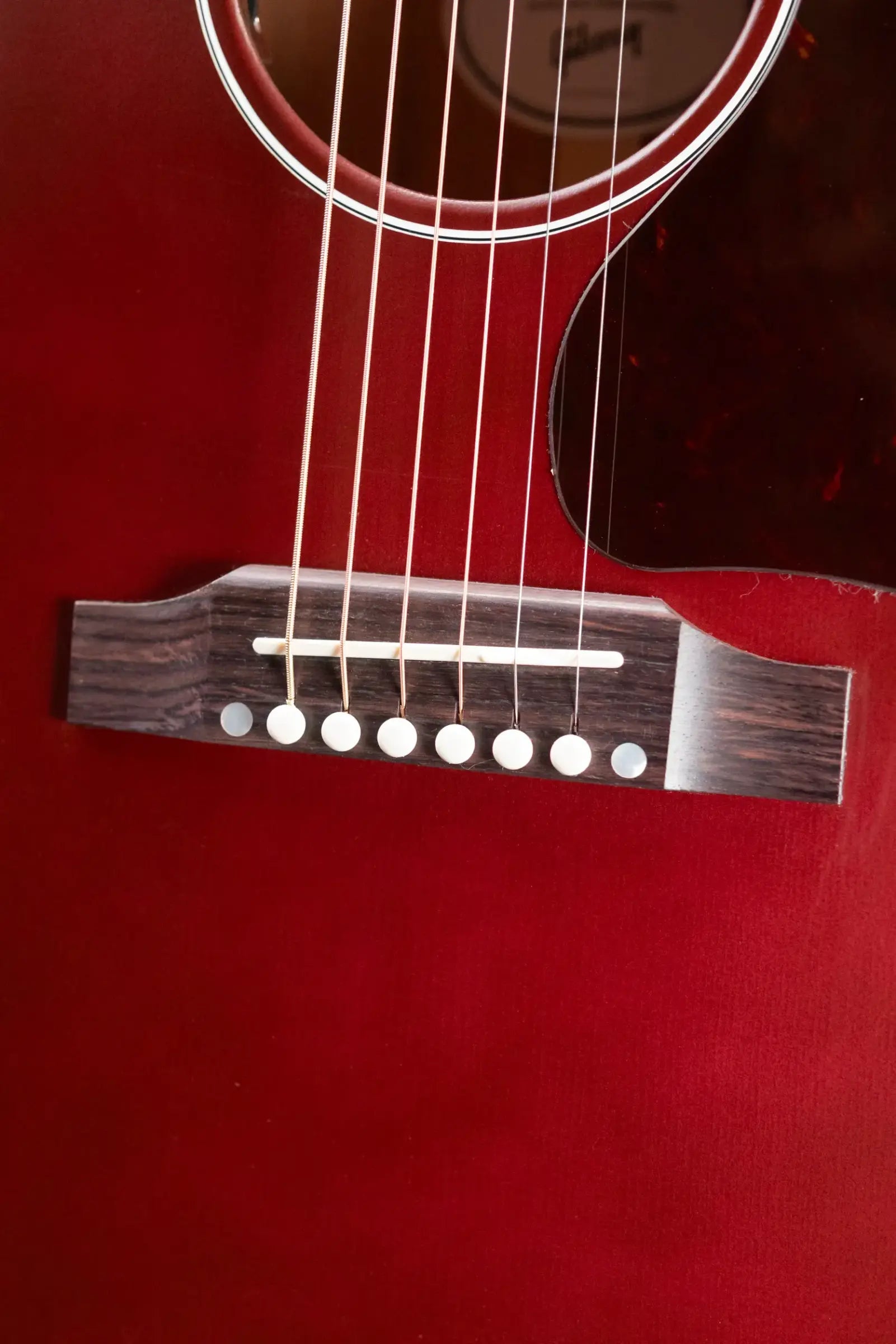 Gibson J-45 Special Acoustic/Electric Guitar - Satin Wine Red with Gig Bag