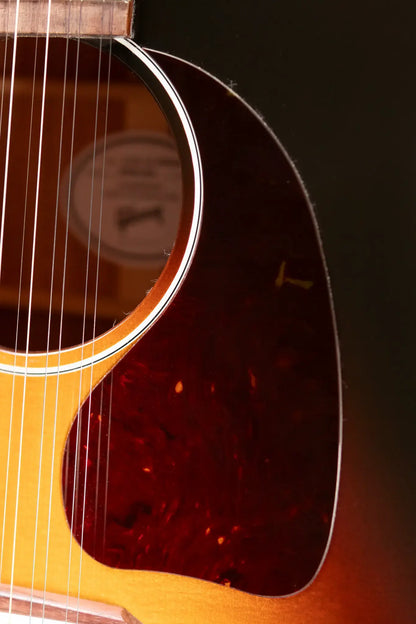 Gibson J-45 Standard 12-String Acoustic/Electric Guitar - Vintage Sunburst with Hardshell Case