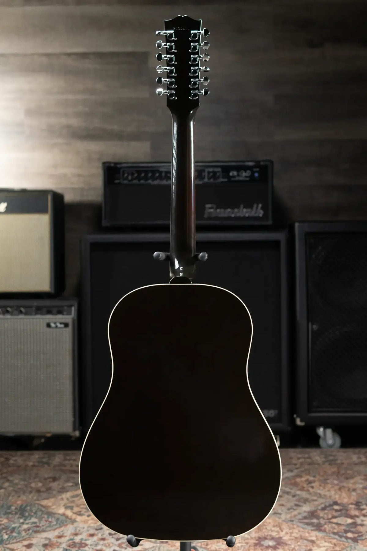 Gibson J-45 Standard 12-String Acoustic/Electric Guitar - Vintage Sunburst with Hardshell Case
