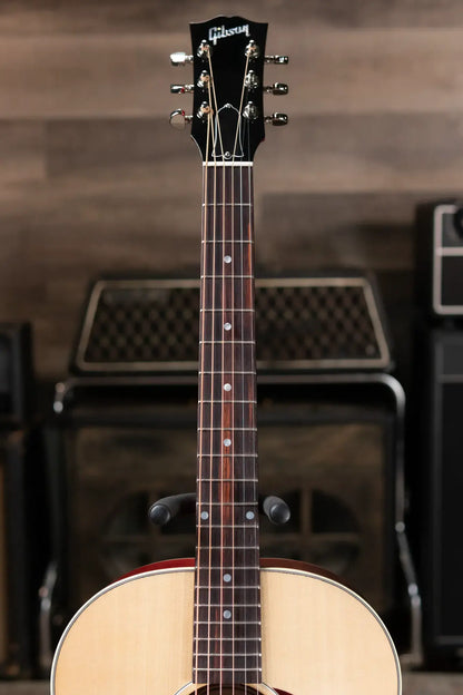 Gibson J-45 Standard Acoustic/Electric - Antique Natural and Cherry Back with Hardshell Case