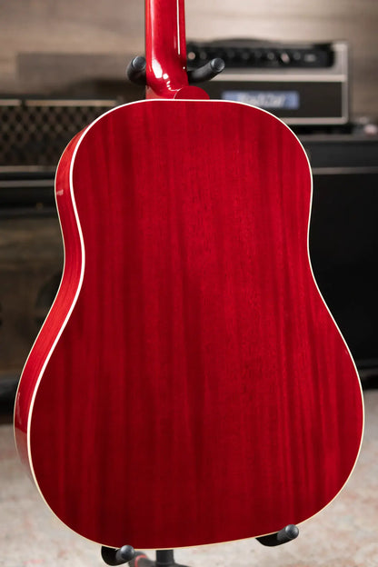 Gibson J-45 Standard Acoustic/Electric - Antique Natural and Cherry Back with Hardshell Case