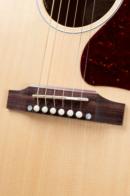 Gibson J-45 Standard Acoustic/Electric - Antique Natural and Cherry Back with Hardshell Case