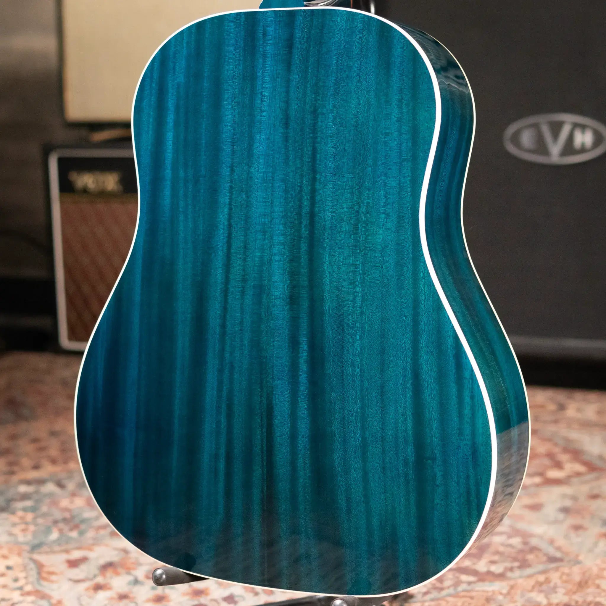 Gibson J-45 Standard Acoustic/Electric Guitar - Bluebonnet with Hardshell Case