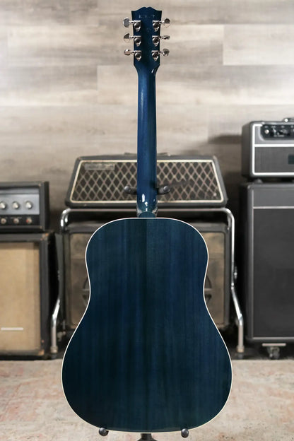Gibson J-45 Standard Acoustic/Electric Guitar - Bluebonnet with Hardshell Case