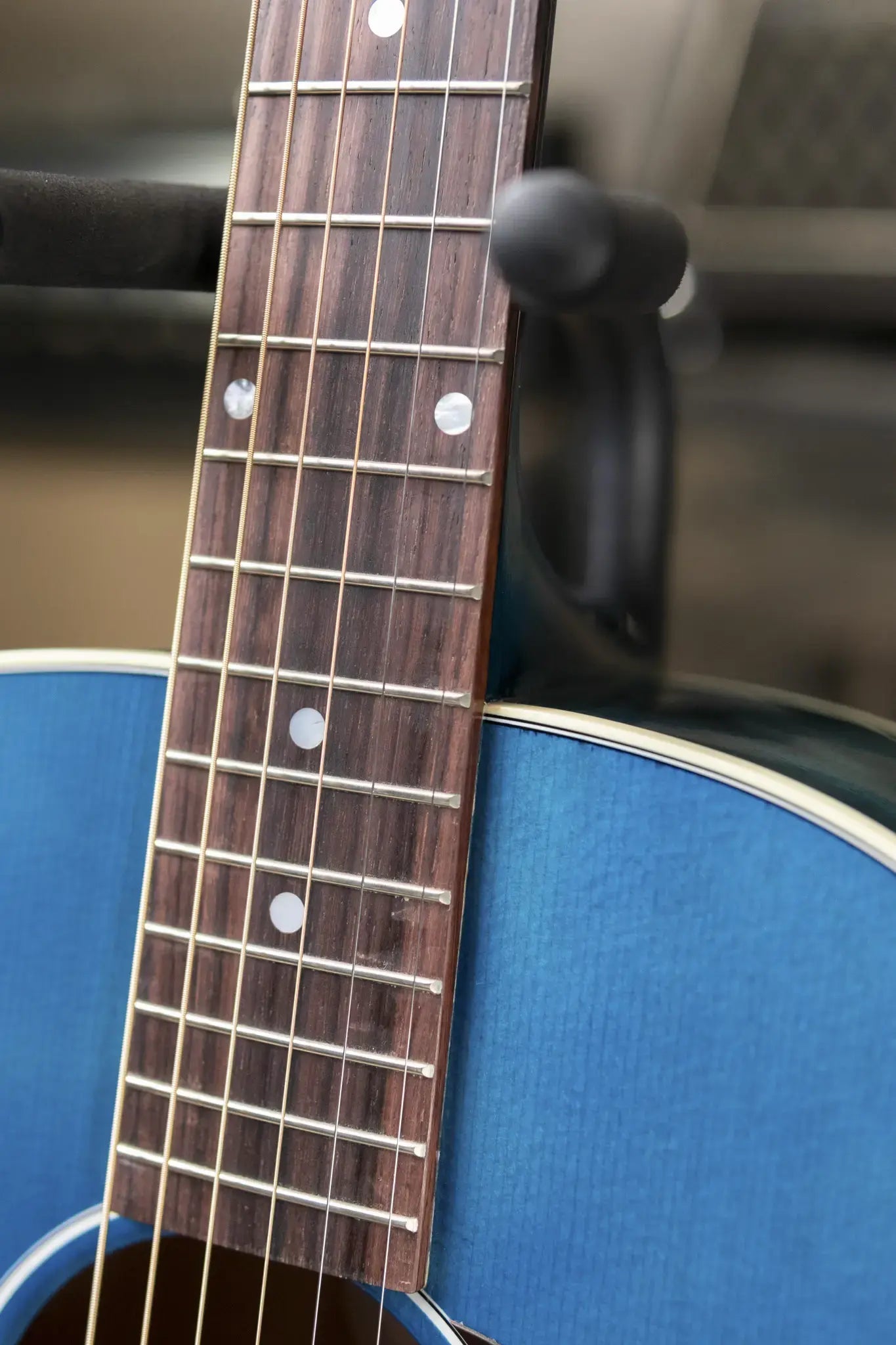 Gibson J-45 Standard Acoustic/Electric Guitar - Bluebonnet with Hardshell Case