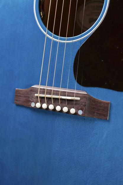 Gibson J-45 Standard Acoustic/Electric Guitar - Bluebonnet with Hardshell Case