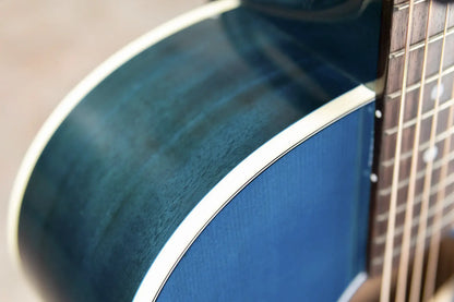 Gibson J-45 Standard Acoustic/Electric Guitar - Bluebonnet with Hardshell Case