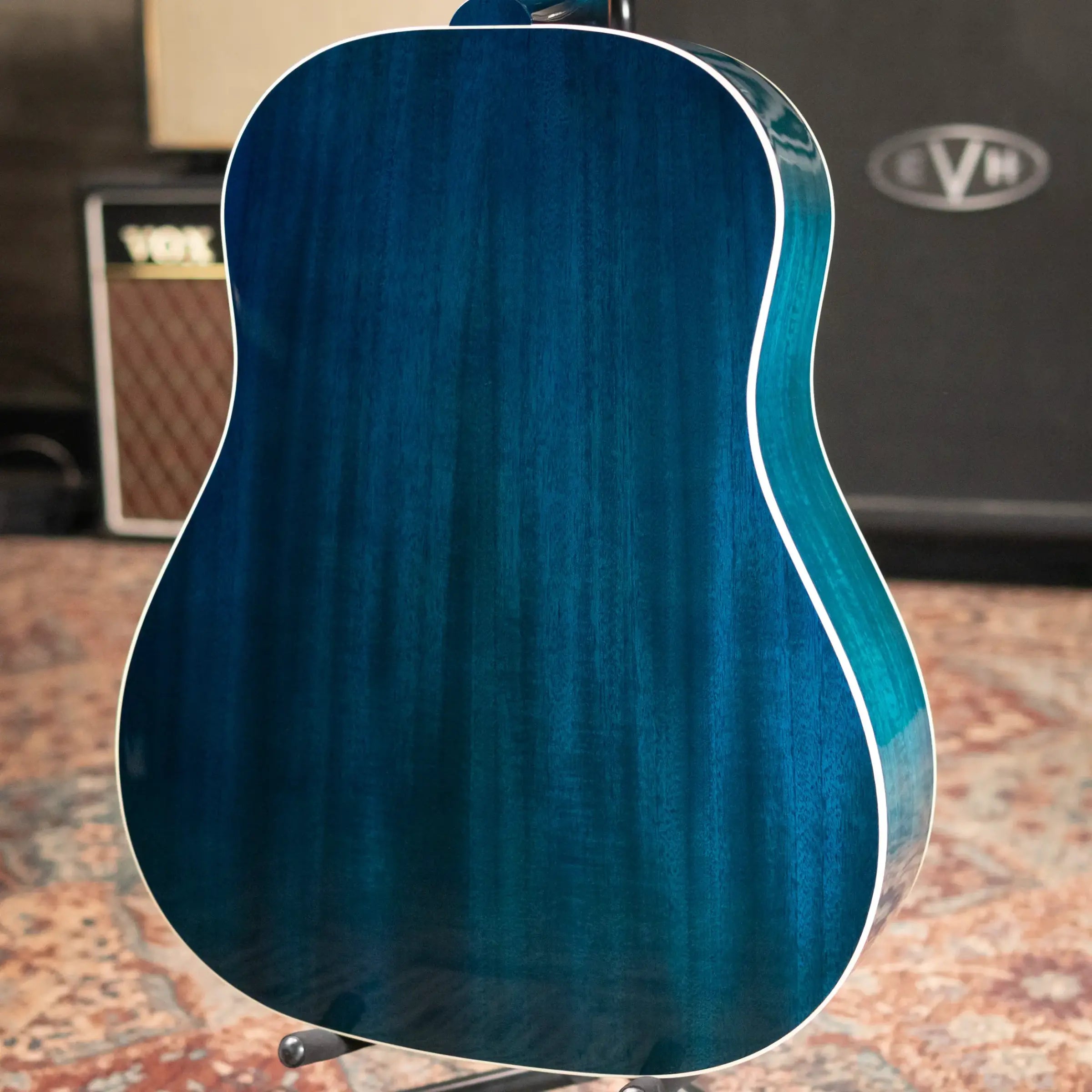 Gibson J-45 Standard Acoustic/Electric Guitar - Bluebonnet with Hardshell Case