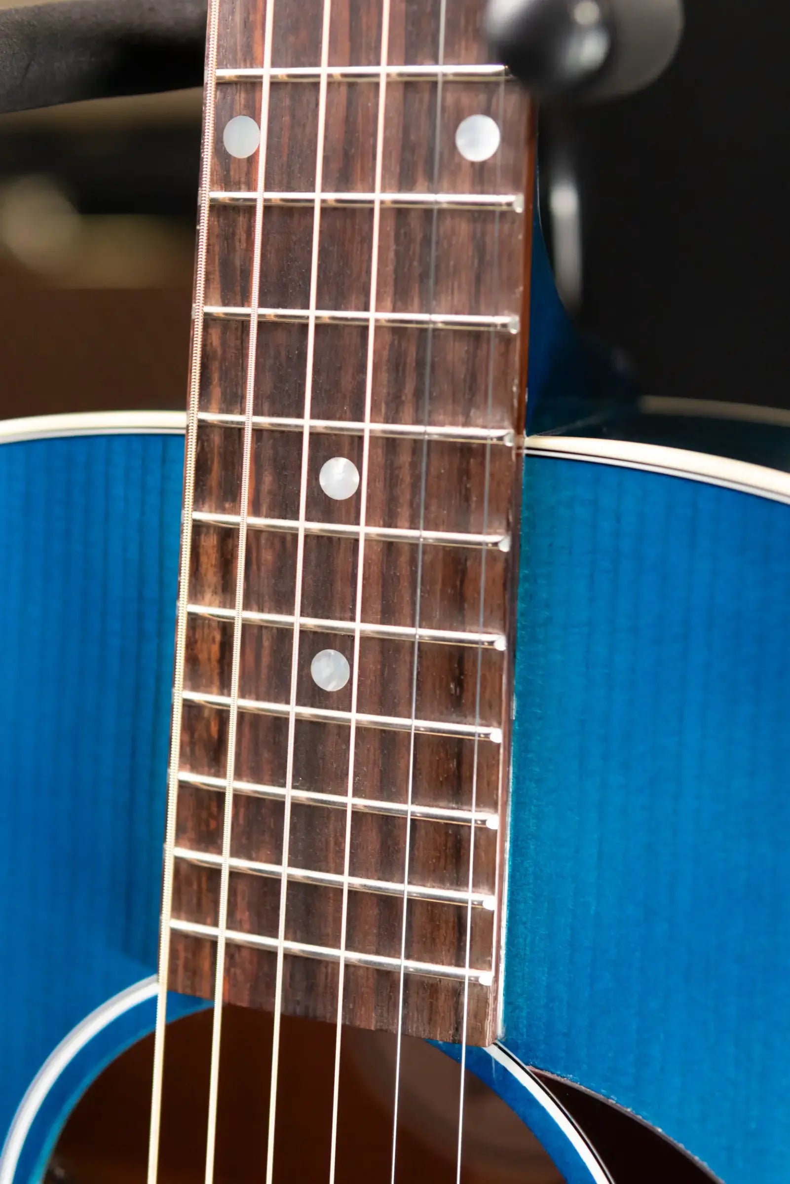 Gibson J-45 Standard Acoustic/Electric Guitar - Bluebonnet with Hardshell Case