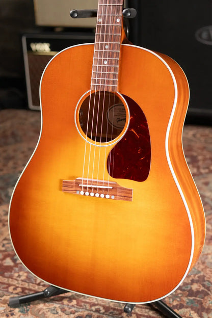Gibson J-45 Standard Acoustic/Electric Guitar - Heritage Cherry Sunburst with Hardshell Case