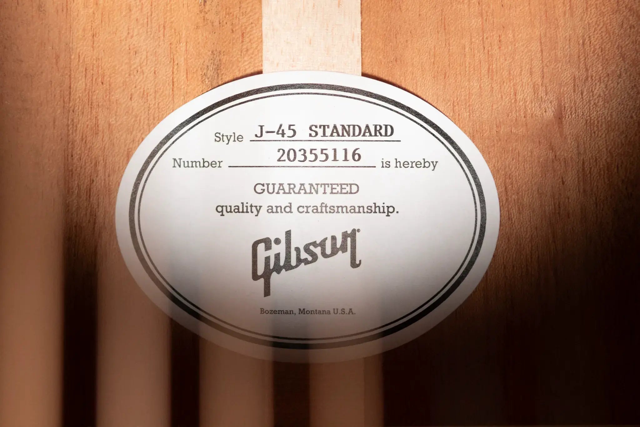 Gibson J-45 Standard Acoustic/Electric Guitar - Heritage Cherry Sunburst with Hardshell Case