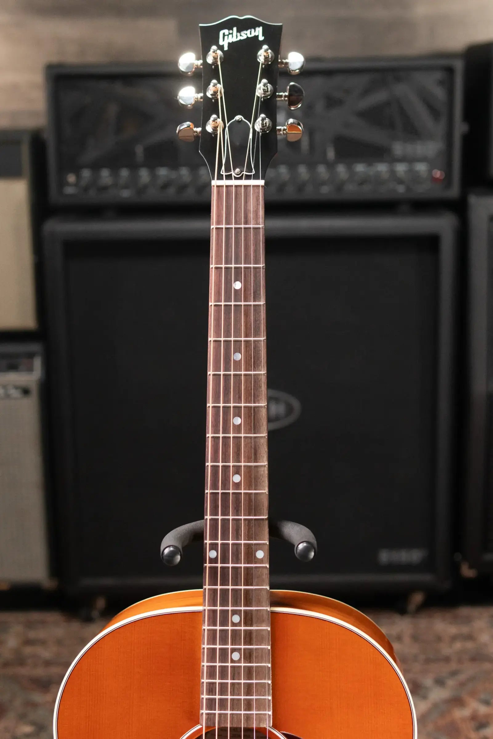 Gibson J-45 Standard Acoustic/Electric Guitar - Heritage Cherry Sunburst with Hardshell Case