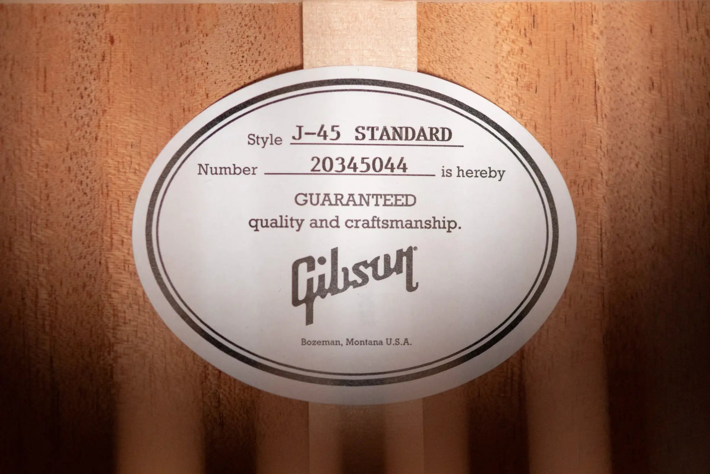 Gibson J-45 Standard Acoustic/Electric Guitar - Heritage Cherry Sunburst with Hardshell Case