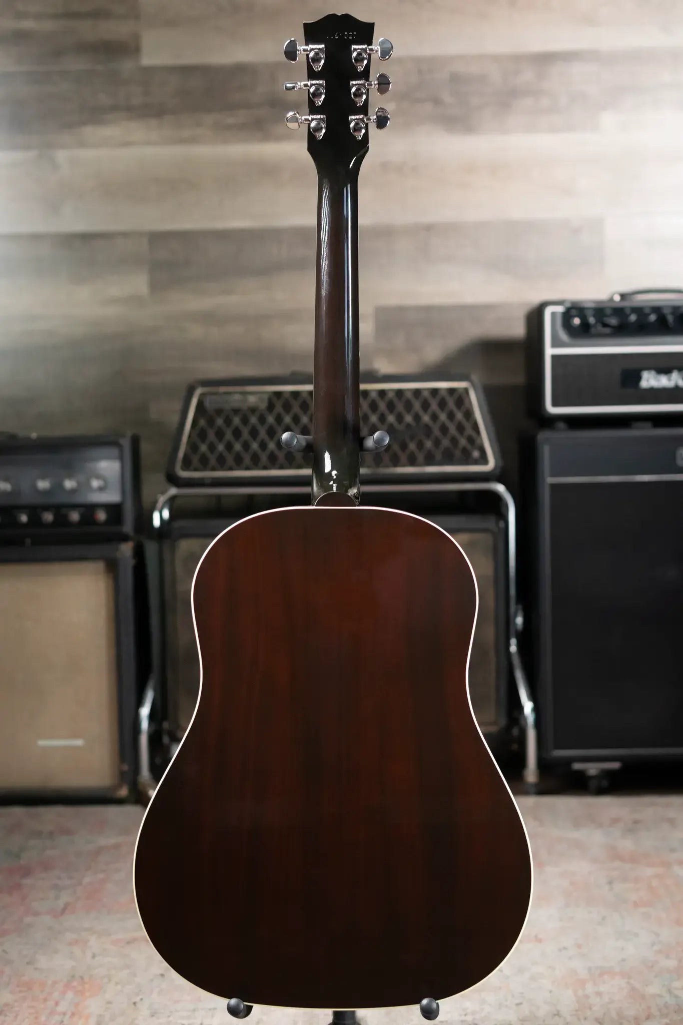 Gibson J-45 Standard Acoustic/Electric Guitar - Vintage Sunburst with Hardshell Case