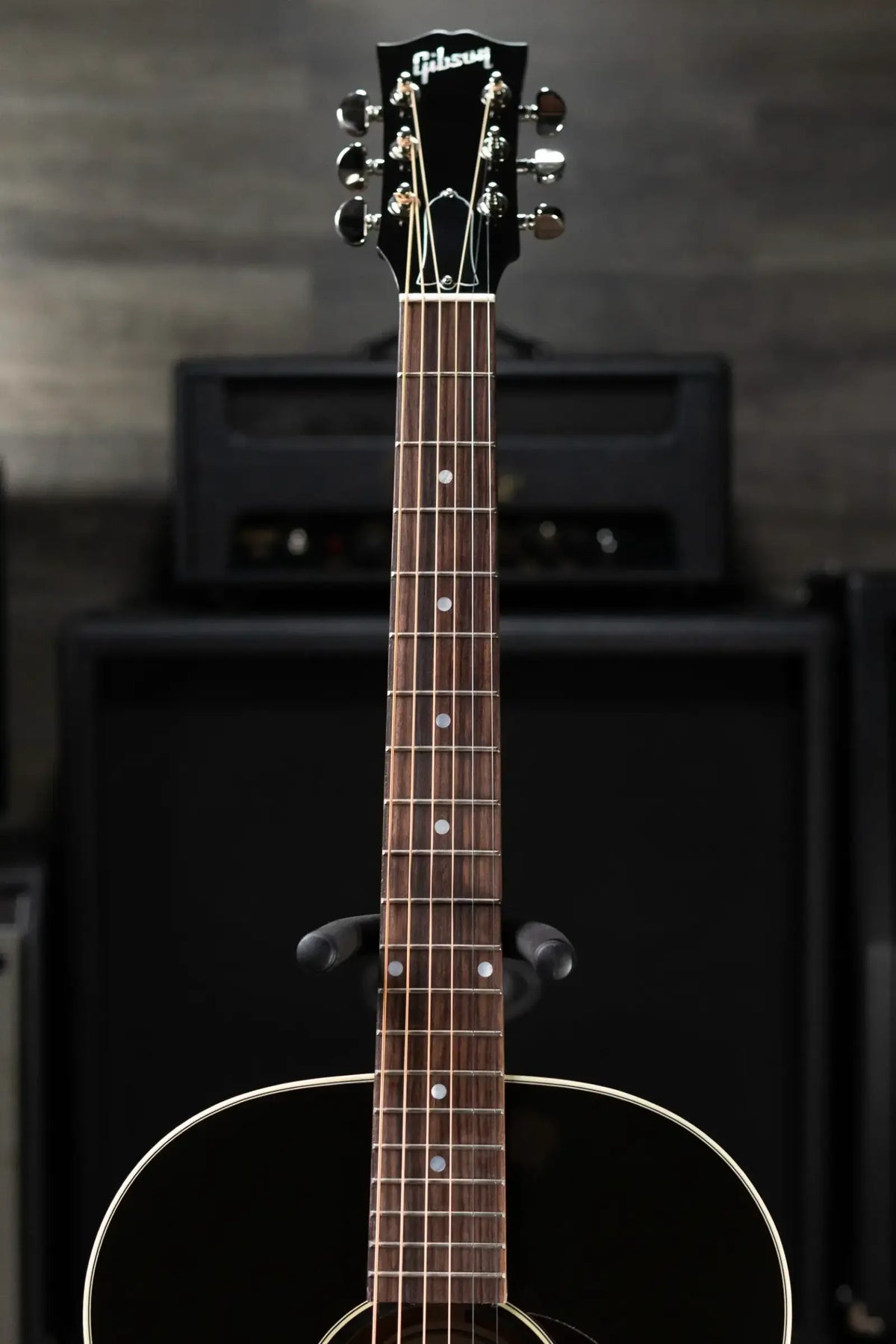 Gibson J-45 Standard Acoustic/Electric Guitar - Vintage Sunburst with Hardshell Case