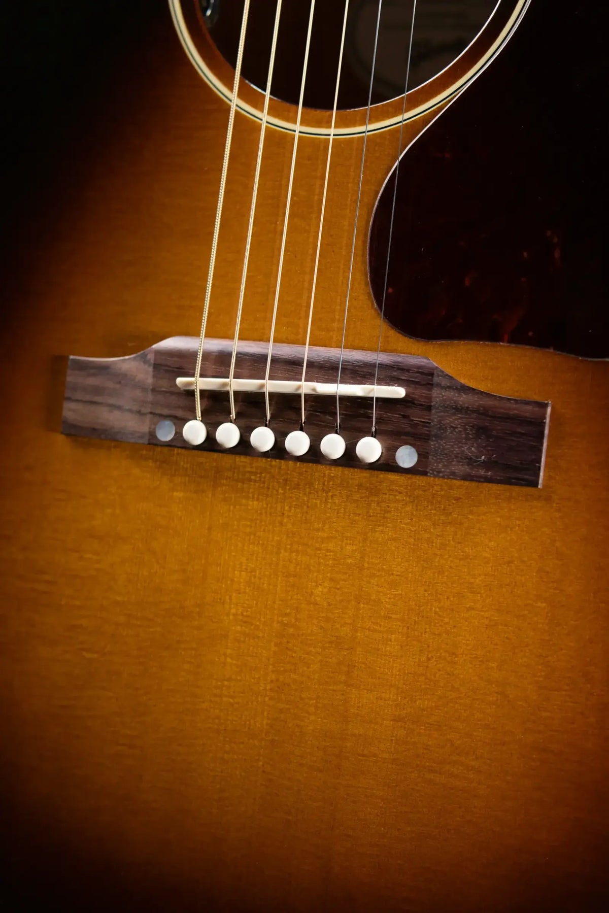 Gibson J-45 Standard Acoustic/Electric Guitar - Vintage Sunburst with Hardshell Case
