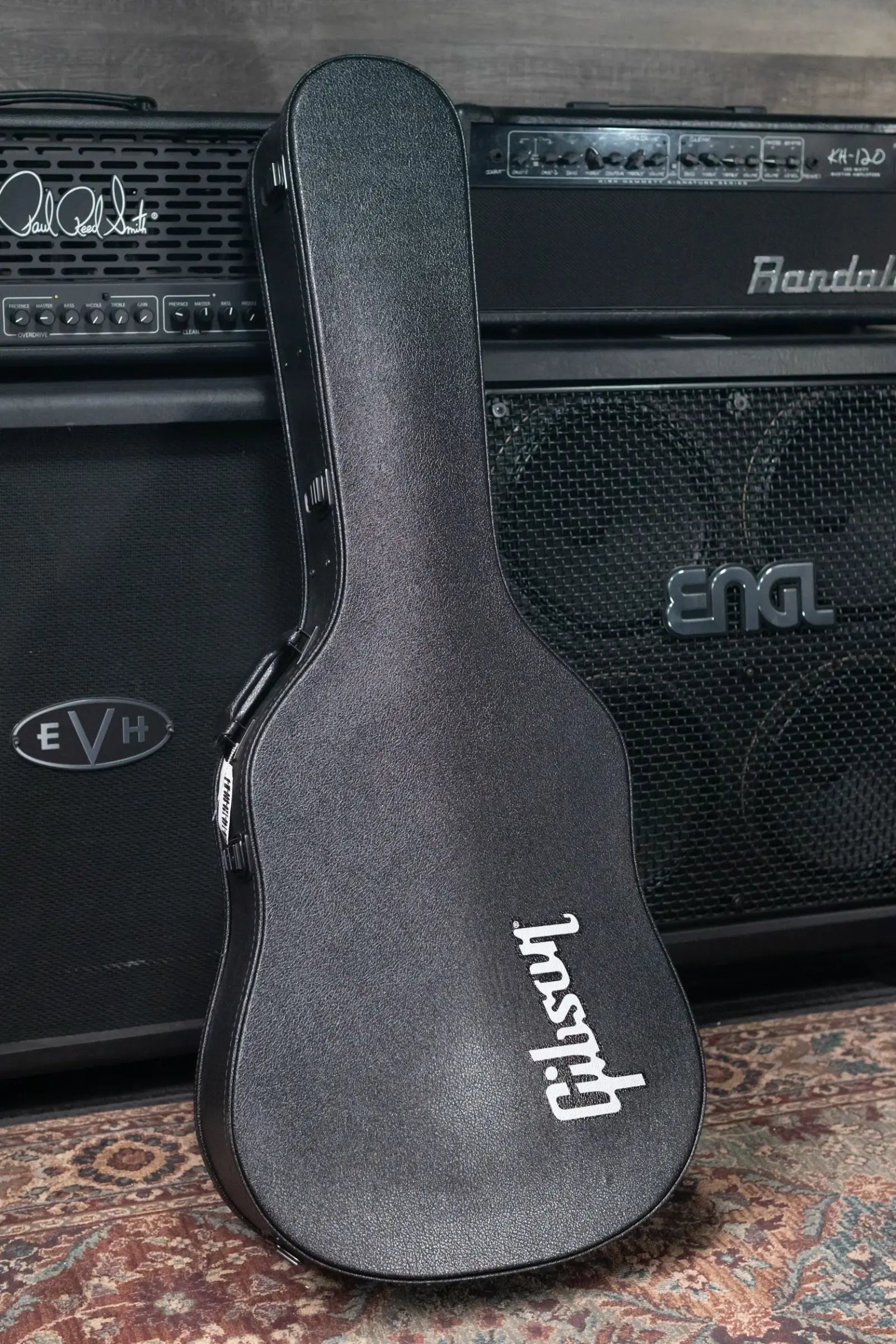 Gibson J-45 Standard Acoustic Guitar - Cobra Burst with Hardshell Case