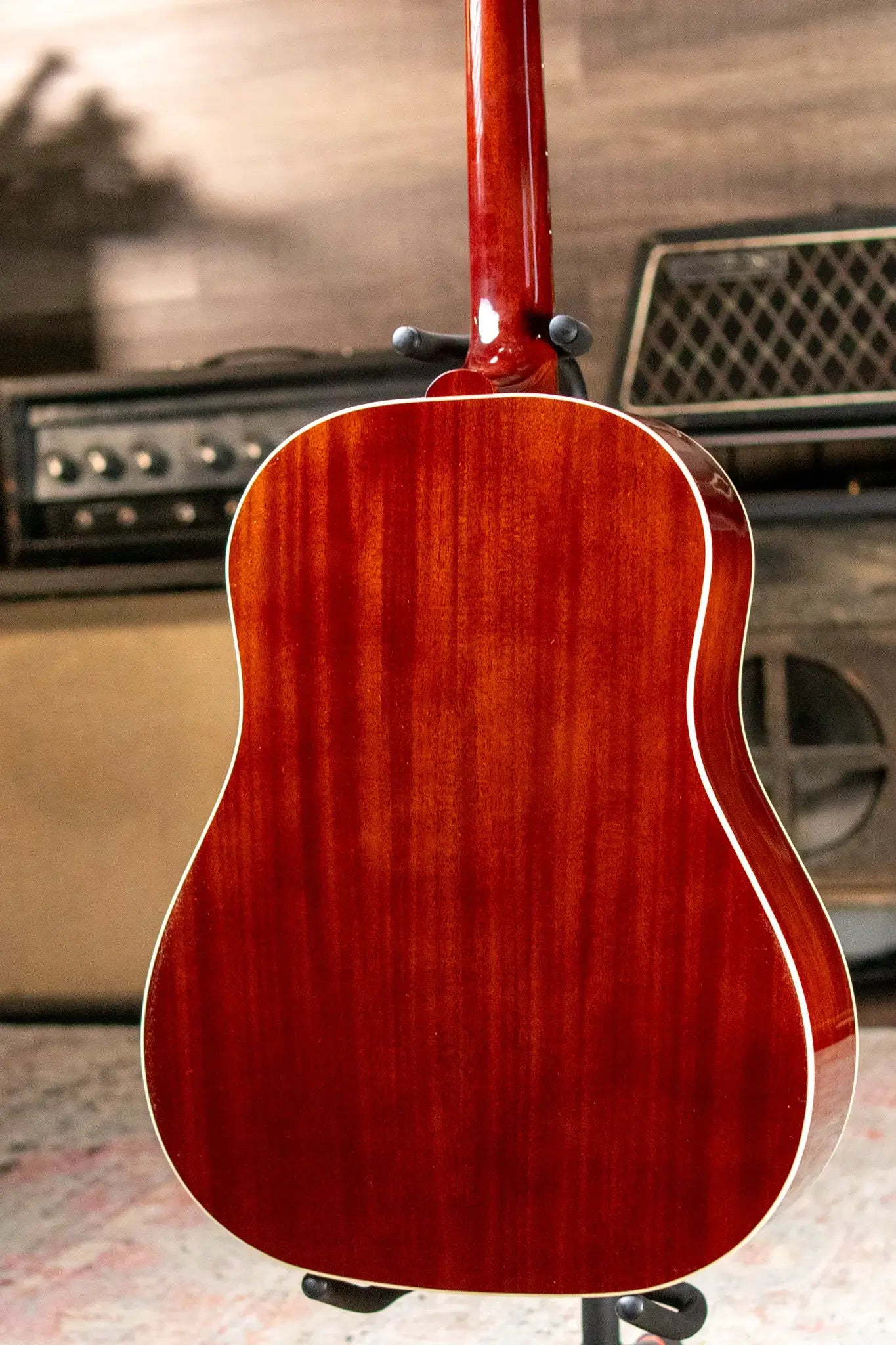 Gibson J-45 Standard Dreadnought Acoustic/Electric - Honeyburst with Hardshell Case