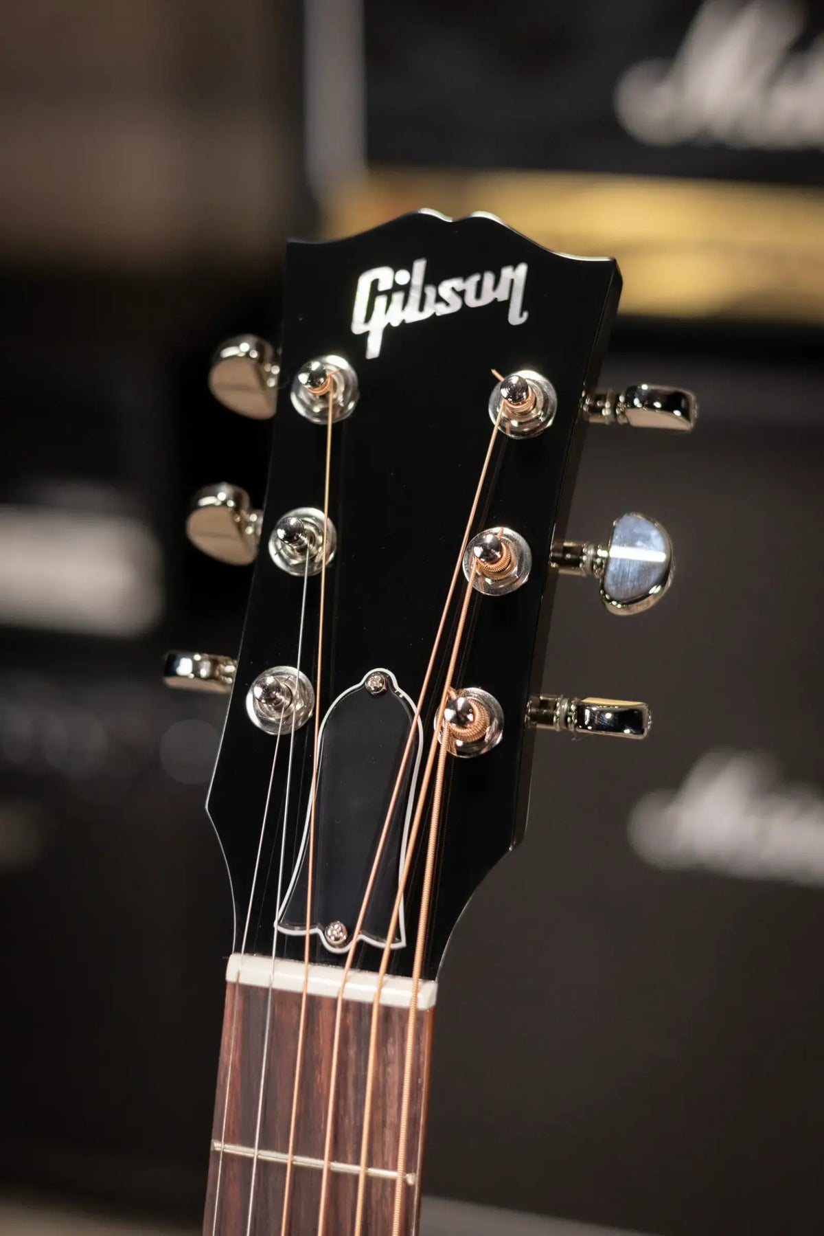 Gibson J-45 Standard Left-Handed Acoustic/Electric Guitar - Vintage Sunburst with Hardshell Case