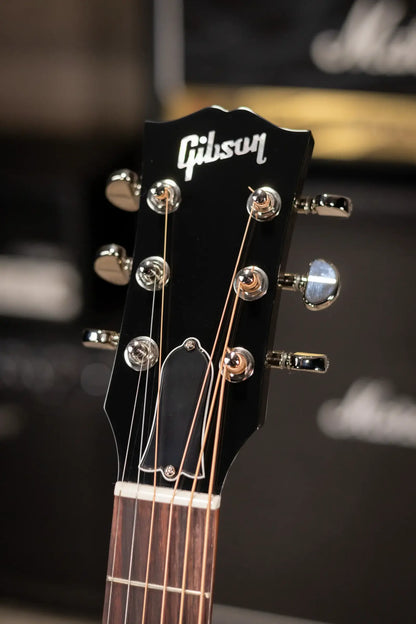Gibson J-45 Standard Left-Handed Acoustic/Electric Guitar - Vintage Sunburst with Hardshell Case