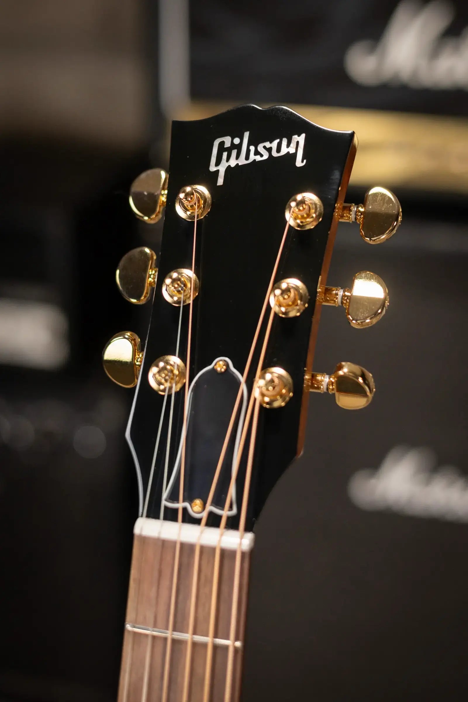 Gibson J-45 Standard Rosewood Left-Handed Acoustic/Electric Guitar - Rosewood Burst with Hardshell Case
