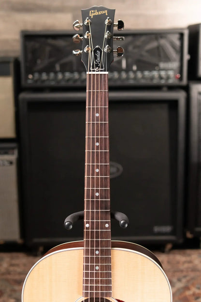 Gibson J-45 Studio Rosewood Acoustic/Electric Guitar - Satin Natural with Hardshell Case