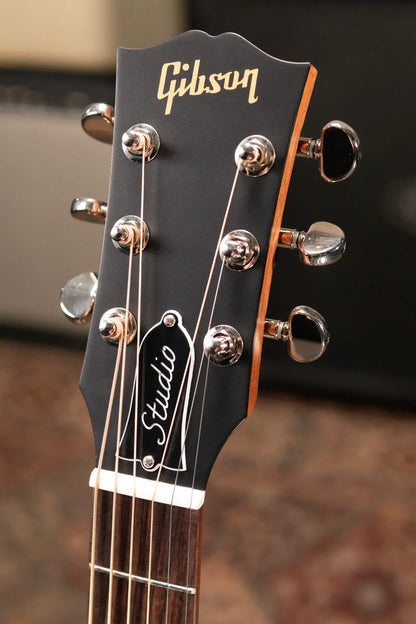 Gibson J-45 Studio Rosewood Acoustic/Electric Guitar - Satin Natural with Hardshell Case