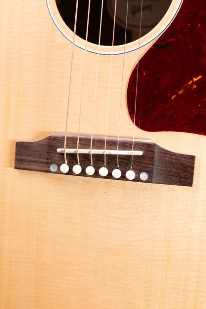 Gibson J-45 Studio Rosewood Acoustic/Electric Guitar - Satin Natural with Hardshell Case