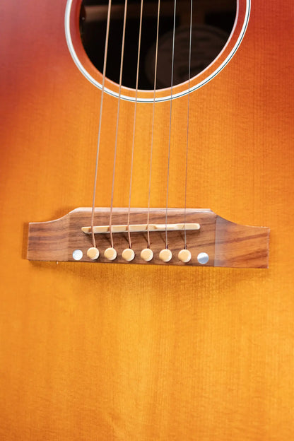 Gibson J-45 Studio Rosewood Acoustic/Electric Guitar - Satin Rosewood Burst with Hardshell Case - Floor Model