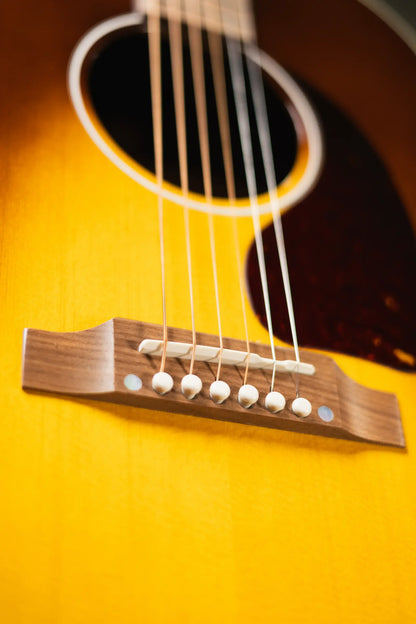 Gibson J-45 Studio Walnut Acoustic/Electric Guitar - Walnut Burst with Hardshell Case
