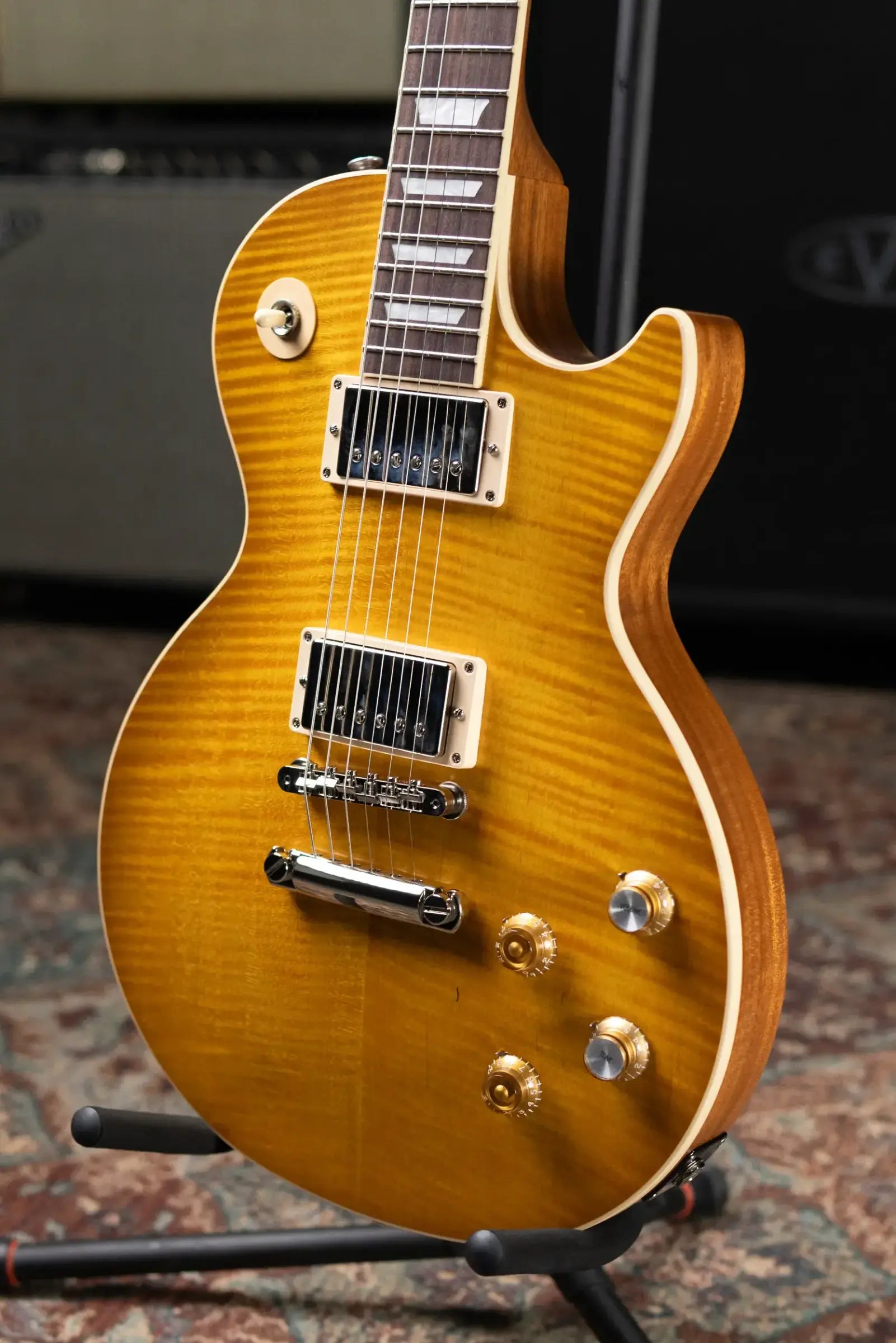 Gibson Kirk Hammett Signature Les Paul Standard "Greeny" - Greeny Burst with Original Series Hardshell Case - Used