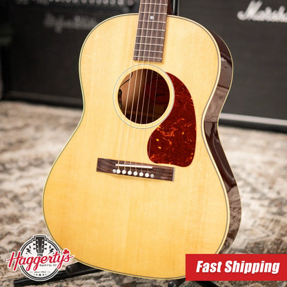 Gibson LG-2 50s Original Acoustic/Electric Guitar - Antique Natural with Hardshell Case