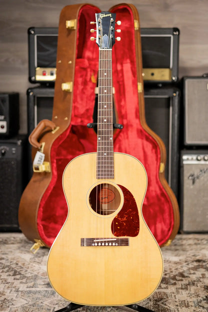 Gibson LG-2 50s Original Acoustic/Electric Guitar - Antique Natural with Hardshell Case