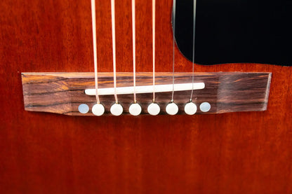 Gibson LG-2 All Mahogany Faded Acoustic/Electric Guitar - Natural with Hardshell Case